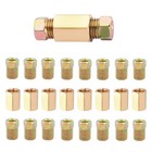 24pcs 3 16 Brake Line Fittings Kit With Thread 3 8 -24 16pcs 3 16 Brake Line 