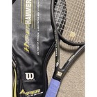 Wilson Hyper Hammer 5 3 Tennis Racquet 4 5 8 Grip 110 Oversize With Cover