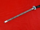 Fine Antique Silver   Turquoise Horse Whip Kazakhstan Kazakh Bukhara Turkestan 