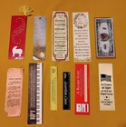 Mixed Bookmarks 23-piece Lot Bookstores Literacy Safety Religious Americana 