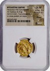 Gold Heraclius 613-641 Ad  Byzantine Roman Empire Rare Av Solidus Coin Ngc Ch Xf