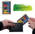 Metal Blackjack Basic Strategy Card  Blackjack Strategy Card  Wallet Size