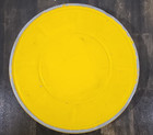 Vtg Goldberg Brothers 16mm Metal Yellow Film Reel 9 1 2in Canister Art Decor