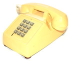 Cortelco Itt 2500 Desk Phone Push Button Landline Phone Telephone Untested