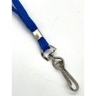 25 Blue 36  Breakaway Lanyards Id Badge Holder Metal Swivel Hook New