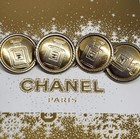 Chanel Cocomark Perfume Cufflinks Men   s Rare Authentic