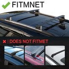 260lb Roof Rack Side Rails Cross Bars Fits 2011   2021 Jeep Grand Cherokee
