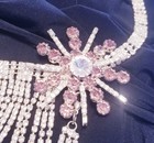 Wedding Hair Jewelry  Vintage  Designer  Art Deco Head Piece  Austrian Crystals 