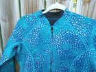 Seaskin Womens Wetsuit 2mm One Piece Long Sleeves Shorty  3x Blue Nwot
