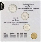 Yugoslavia 50 Para - 5 Dinara  4 Pieces Full Set  2000  Km  179-182  Mint