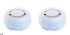 2-pk Delicate Facial Brush Head Replacements Mia Aria Smart Fits All Clarisonic