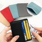 Slim Mini Wallet Credit Card Holder Small Coin Purse Business Card Case Unisex