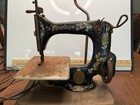 Antique Singer 24-7 Sewing Machine Repurposed Lamp     Industrial Steampunk Decor