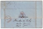 1873 Dundee Uk Penny Red Plate 199 Cover To London