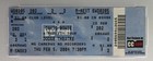 2004 David Bowie - A Reality Tour - Concert Ticket Psa 10 Dodge Theatre Phoenix