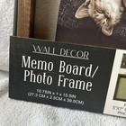 Cat Picture Frame Hanging Meow Memo Board Wall Decor 5x7 Or 4x6