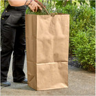 Leaf Yard Waste Recycling Large Self Standing Waxed Paper Bag  Qty 5  25  Or 50