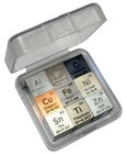 9pc Element Cube Set Engraved Density 10mm Cubes Periodic Table Pure Metal  case