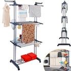 Laundry Clothes Storage Drying Rack Portable Folding Dryer Hanger Heavy Duty