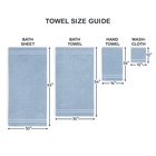 Mainstays Bath Towel 54x30 Soft Absorbent Cotton Select Color Style