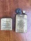 Wwii Original 1944 France Aisace England Germany Belgium Etc  Trench Art Lighter
