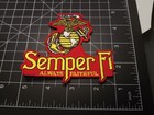 U s  Marine Corps  semper Fi-ega  Patch Brand New Iron-on Usmc Approved