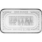 1 Oz Highland Mint Silver Bar - American Flag Design - 999 Fine