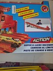 Hot Wheels Super 6 Lane Raceway Car Playset With Lights  Sounds   6 1 64 Scale