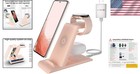 Elegant 3-in-1 Wireless Charger For Samsung Galaxy Buds   Watches - Fast Charge