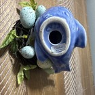 Goebel Bluebird Bird Porcelain Figurine With Nest   Eggs