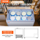 Vevor 13 1cu ft Commercial Ice Cream Display Case Gelato Dipping Freezer Cabinet