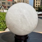 164mm Clear Quartz Crystal Sphere Ball Tower Natural Stone Feng Shui  14 4 Lb