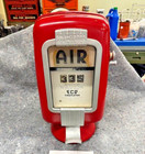 Vtg Eco Air Meter Tireflator Air Meter Wall Mount Model 97 Gas   Oil Garage Scta