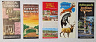 Wisconsin Dells Baraboo Souvenir Brochures Fold-outs Single Directory Maps Lot