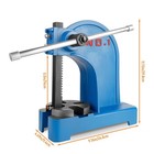 1 Ton Manual Arbor Press Heavy Duty Cast Iron Bench Press Machine W steel Ram
