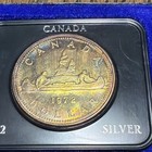 Canada 1972 Toner  1 Silver Dollar Coin Uncirculated Collectible