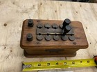 Vtg Antique Manhatten Electrical Supply Telegraph Detonator Tool Phone Switch  