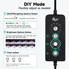 Led Aquarium Light  24 7 Mode Ip68 Waterproof Extendable Bracket Fish Tank Light