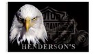 Harley Davidson Motorcycle Enthusiast 3x5 Ft Flag banner Garage Wall Banner