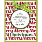 New Stampendous Rubber Stamp Clear Christmas Winter Bold Season Free Usa Ship