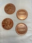Set Of Twenty Giant Penny 3  Jumbo 1972 Metal Coin Paperweight  Coaster  Magic