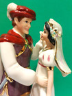 Lenox Snow White   Prince Dancing Disney Showcase Sculpture - New In Box Withcoa