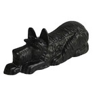 Vintage Cast Iron Doorstop Scottie Dog Scottish Terrier Black Bookend 11 5 In
