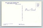 Dominica West Indies  Fort Young Hotel Pool  Antique  Vintage Souvenir Postcard
