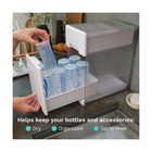 Baby Brezza Covered Drying Rack   Countertop Organizer - Vertical Bottle Stor   
