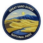Great Sand Dunes National Park Iron On Patch 3 Inch Embroidered Souvenir