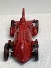 Vtg Antique Hubley Cast Iron Fintail Indy Race Car   Driver Original Paintjm201