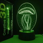 3d Night Light Touch Bedside Lamp 7 Colors Changing Led Lamps Perfect Gifts