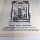 Nutshell News Plans 1982 Gazebo Plans Dollhouse Miniature David Krupick Book Diy