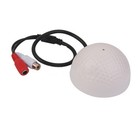 2 Pcs Sensitive Microphone Dc Audio Sound Cable Monitor For Cctv Security Camera